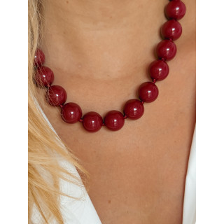 Collier Seren - Bordeaux