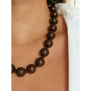 Collier Seren - Chocolat