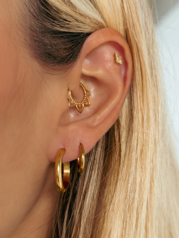 Boucles d'oreilles Tryssia - Doré