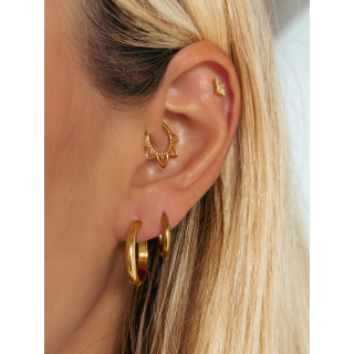 Boucles d'oreilles Tryssia - Doré