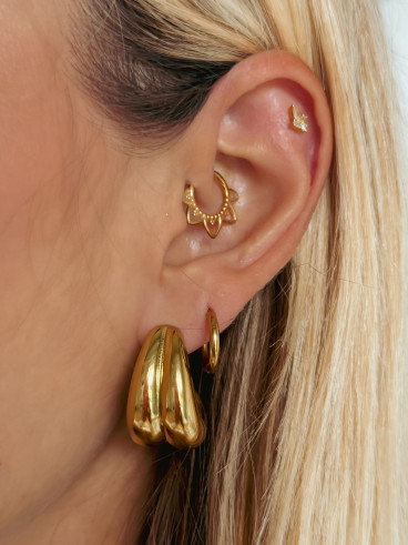 Boucles d'oreilles Zeyna - Doré