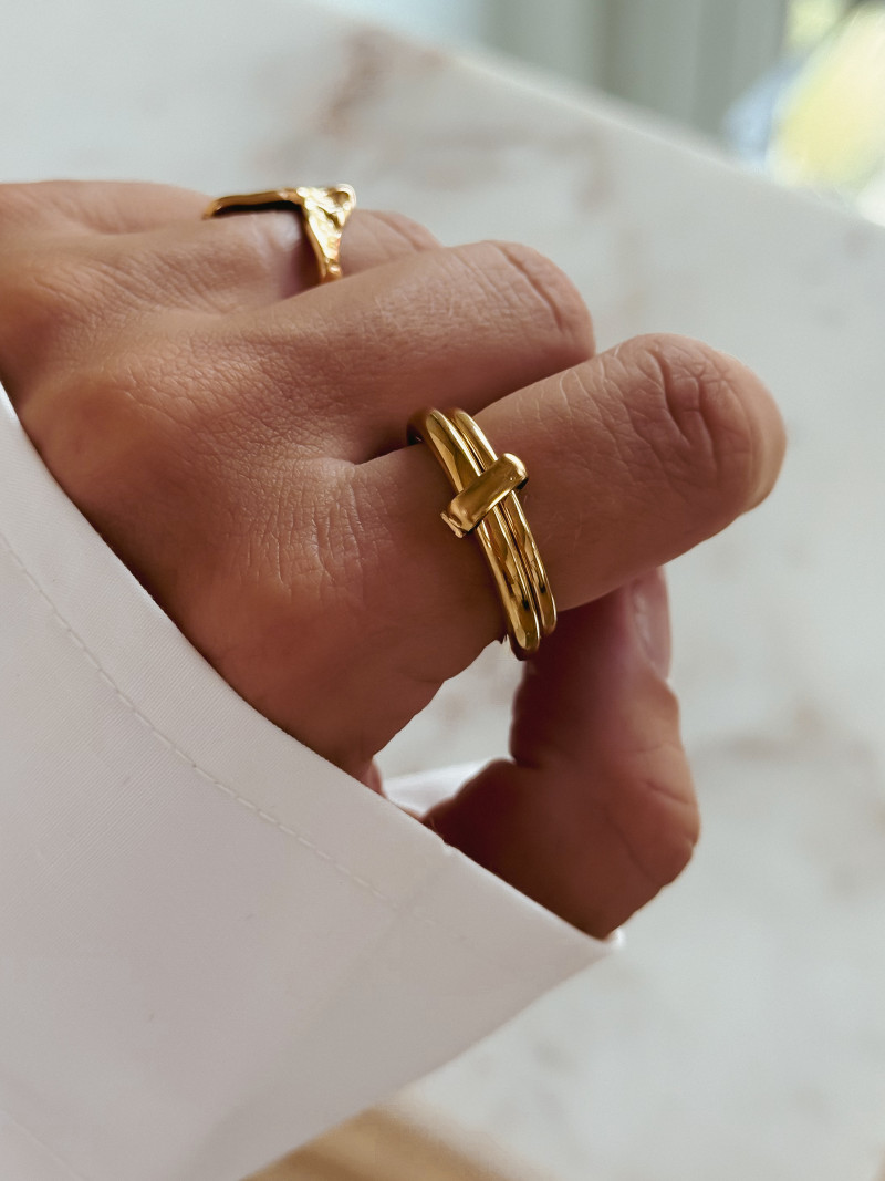 Bague Tasmanie - Doré