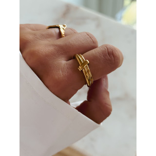 Bague Tasmanie - Doré