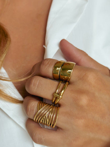 Bague Noelani - Doré
