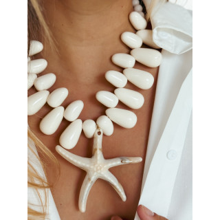 Collier Mira - Crème