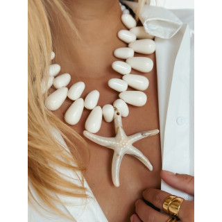 Collier Mira - Crème
