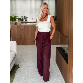 Pantalon Kelsey - Bordeaux