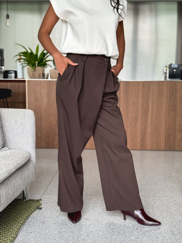 Pantalon Kelsey - Chocolat