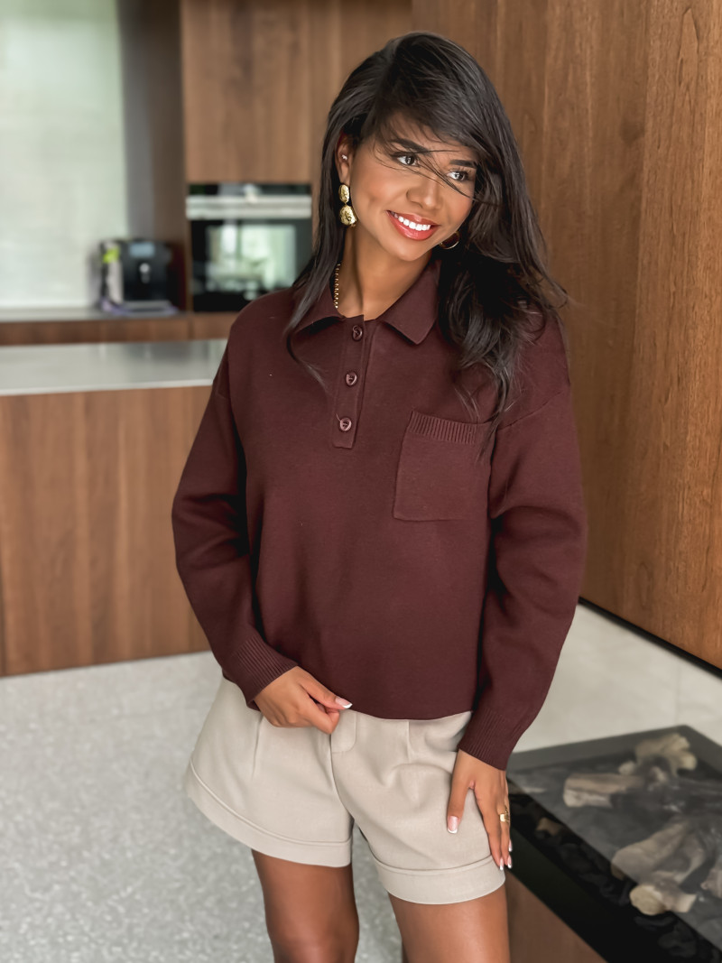 Pull Kalyssa - Chocolat