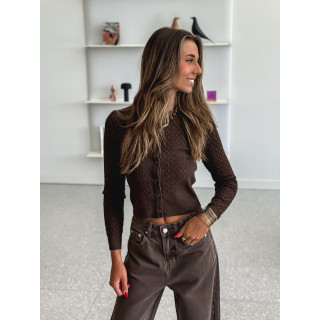 Gilet Béril - Marron