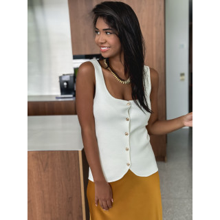 Blouse Garence - Ecru