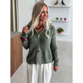 Gilet à capuche Chiara - Vert