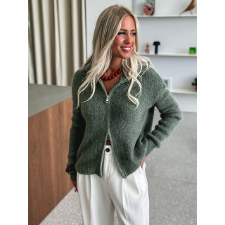Gilet à capuche Chiara - Vert