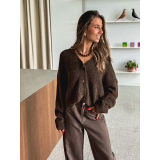 Gilet Lauraleen - Chocolat