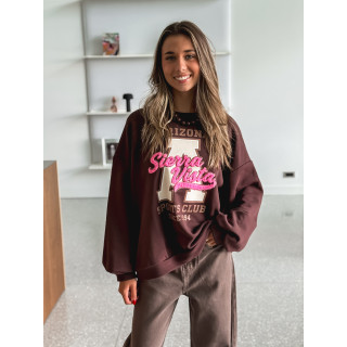 Pull Siera - Chocolat