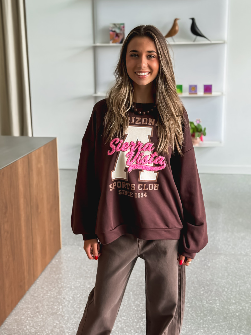 Pull Siera - Chocolat