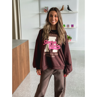Pull Siera - Chocolat