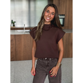 Blouse Edmée - Chocolat