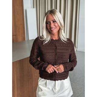 Gilet Elaria - Chocolat