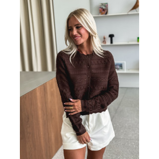 Gilet Elaria - Chocolat