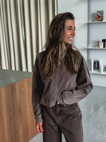 Gilet Isel - Chocolat