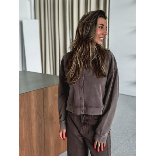 Gilet Isel - Chocolat