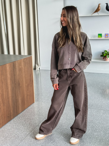 Gilet Isel - Chocolat