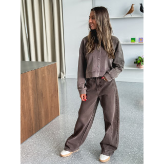 Gilet Isel - Chocolat