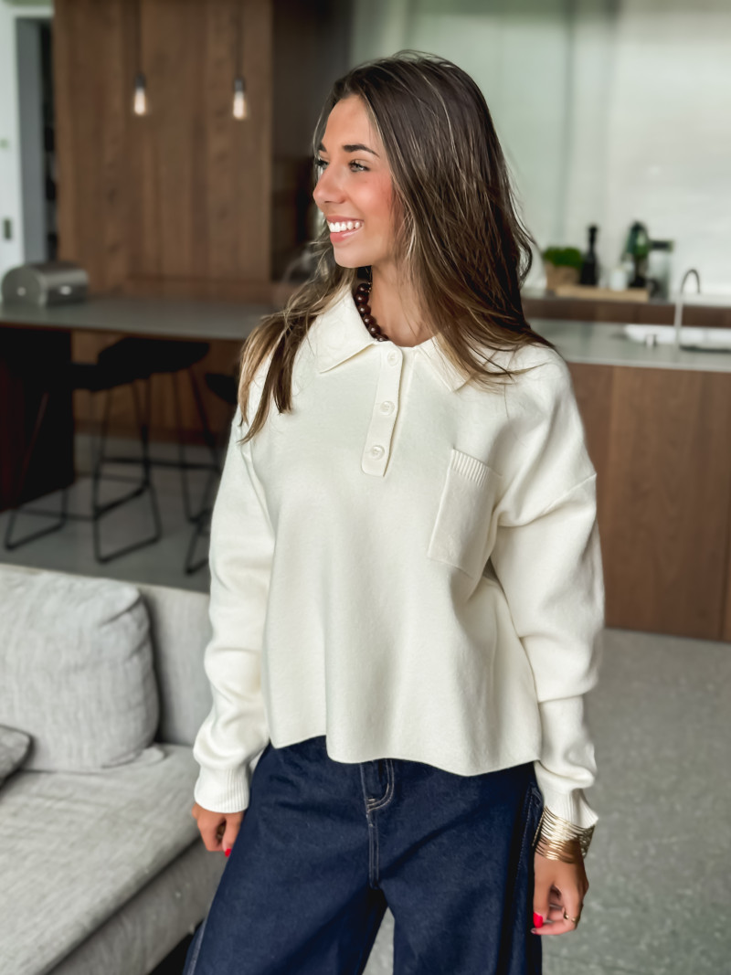 Pull Kalyssa - Crème