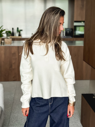 Pull Kalyssa - Crème