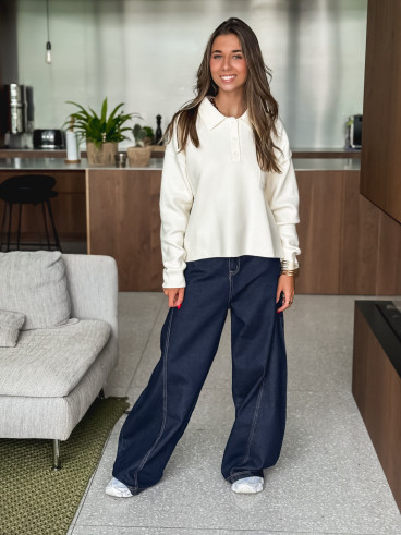 Jeans Carolyne - Bleu foncé