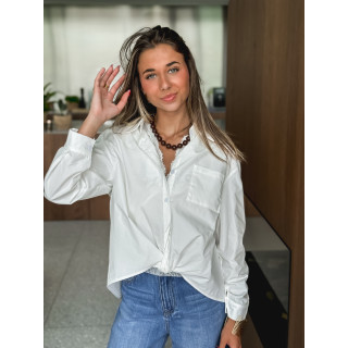Chemise Cassis - Blanc