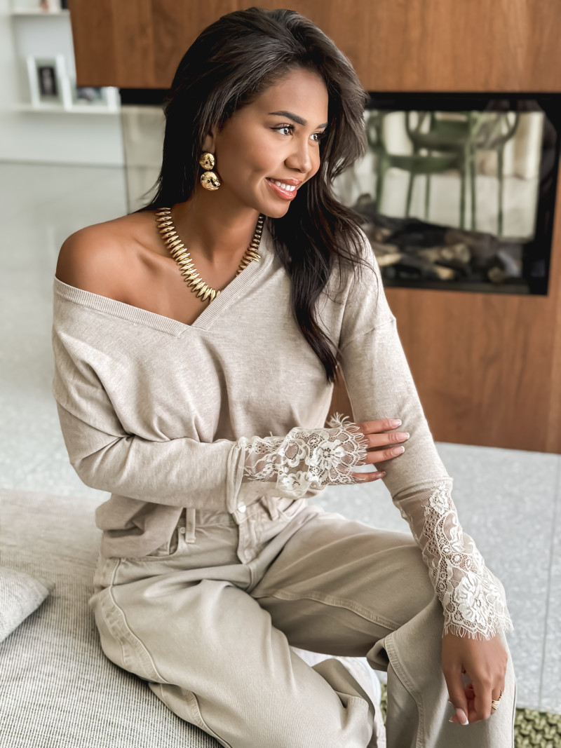 Pull Naéllia - Beige