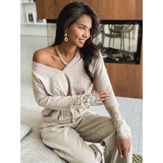 Pull Naéllia - Beige