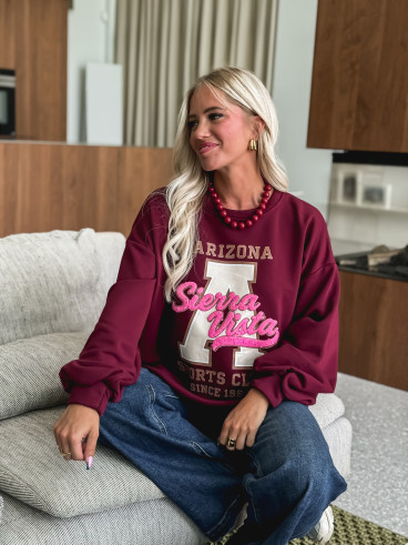 Pull Siera - Bordeaux