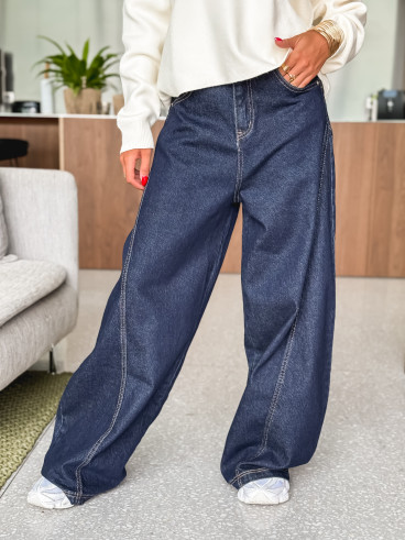 Jeans Carolyne - Bleu foncé