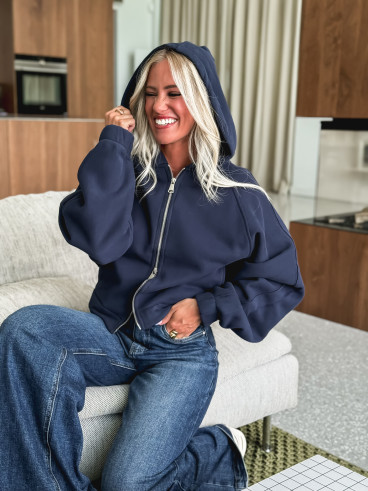 Gilet Cappucine - Bleu marine