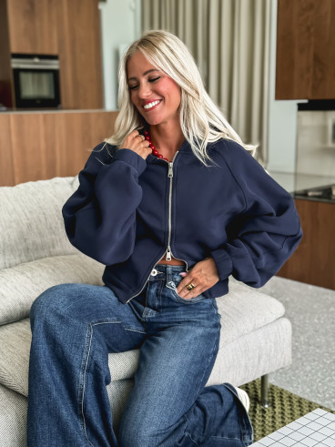 Gilet Cappucine - Bleu marine