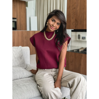 Blouse Edmée - Bordeaux