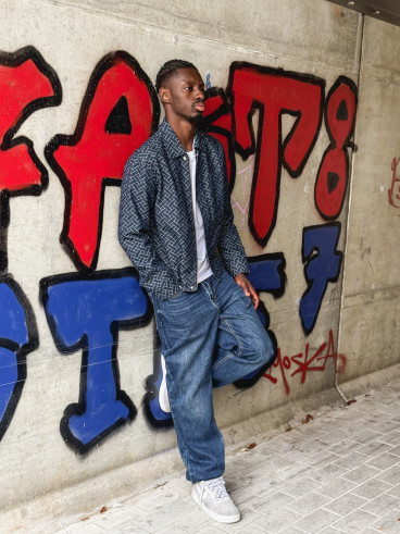 Veste en jeans Timéo - Bleu