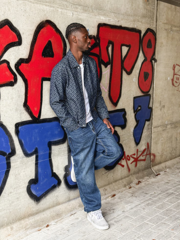 Veste en jeans Timéo - Bleu