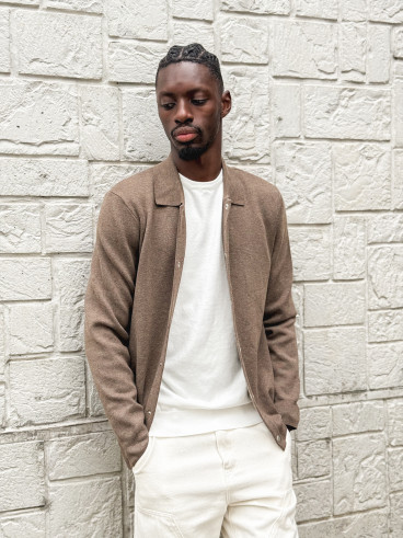 Gilet Malone - Camel