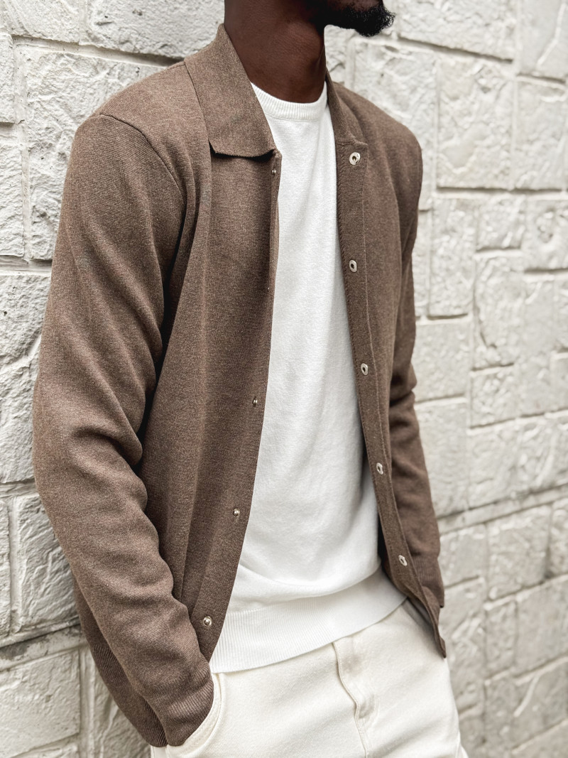 Gilet Malone - Camel