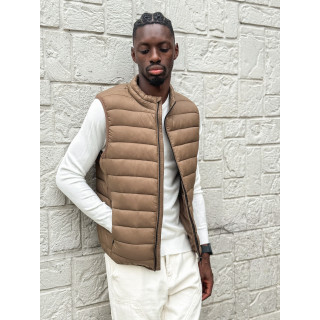 Doudoune sans manches Mattéo - Moka