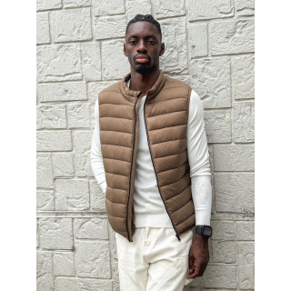 Doudoune sans manches Mattéo - Moka