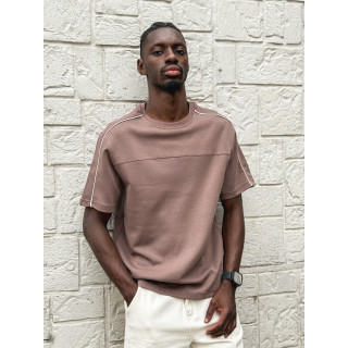T-shirt Mattew - Chocolat