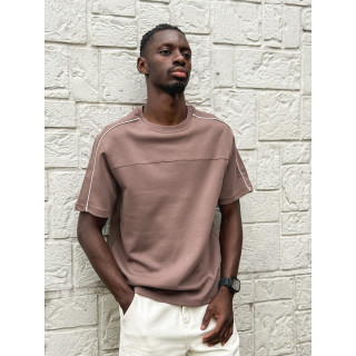 T-shirt Mattew - Chocolat