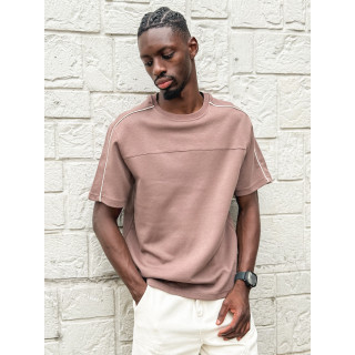 T-shirt Mattew - Chocolat