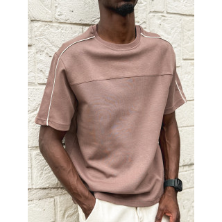 T-shirt Mattew - Chocolat