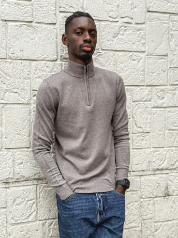 Pull Nathanël - Taupe